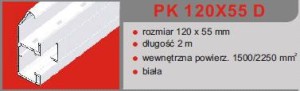 LISTWA PK 120x55D (2m/6m/144m)