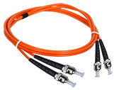 (AL) FO Patch cord MM ST-ST duplex 50/125 3.0m