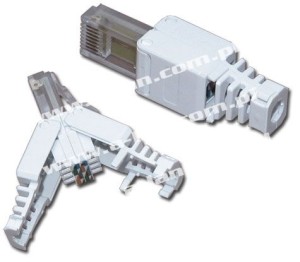 Wtyk RJ45 UTP kat.5e beznarzędziowy WT105