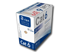 UTP linka 4x2x24AWG kat.6 PVC 305m A-LAN szara