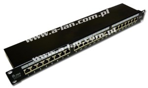 PK010 Patch panel STP 24 p LSA kat.6 ALANTEC, 1U