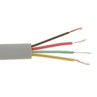 0906 (FC) Przewód płaski KP4, biały, 100m