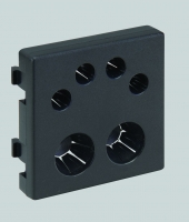 TSC-K20/14 pokrywa bezpośrednia 45x45mm szar.graf