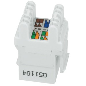 1260 (FC) Moduł keystone UTP, kat.6 ZACISK OD TYŁU