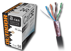 kabel FTP 4x2x24AWG OUTDOOR SUCHY kat.5e A-LAN