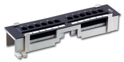 (AL) Patch panel UTP kat.6 12p 10" A-LAN NAŚCIENNY