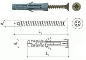 KRX 12 (6X80) KOŁKI ROZP.OPK.100SZT.