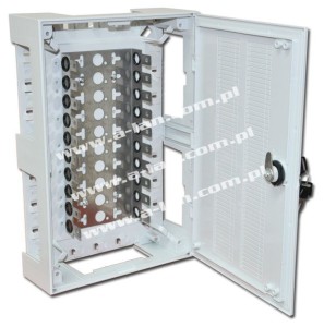 (AL) SKRZYNKA DYSTRYB.100PAR ZAMEK NA KLUCZ,TEL013