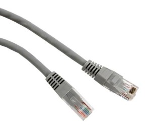 0380 Patchcord UTP kat.6 1,0m SZARY
