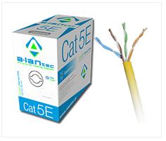 Skrętka UTP kat.5e PVC 4PR 305m ALANTEC ŻÓŁTA