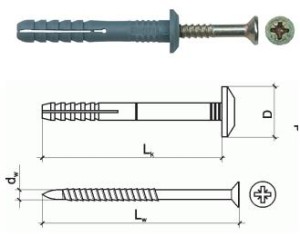 SMK 6X60 KOŁEK Z KOŁN.OPK.200SZT.