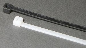 TAŚMA NATURALNA 200X2,6 BIAŁA 100 SZT.