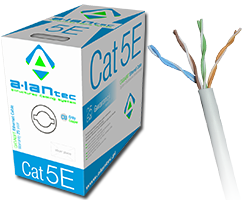 KABEL UTP LINKA kat.5e PVC A-LAN  SZARA