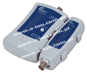 (al) Tester diodowy kabla UTP/FTP/BNC (248)  NI007
