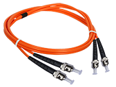 (AL) FO Patch cord MM ST-ST duplex 50/125 3.0m