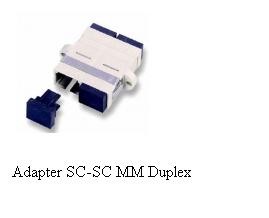 (EL) ADAPTER MM SC-SC DUPLEX