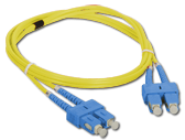 (AL) FO Patch cord SM SC-SC duplex 9/125 2.0m