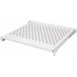 BKT 11111175.1 PÓŁKA 19" 1U 750MM Z PODPORAMI Szar