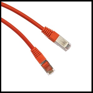 1957 (FC) Patchcord STP kat.6 1,0m pomarańczowy