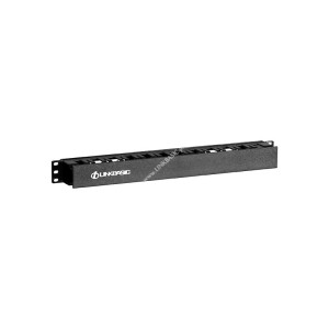Organizer kabli grzebień 1U metal LINKBASIC MTC04