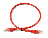 #07216 Patchcord UTP-K6; 0,5 m; czerwone