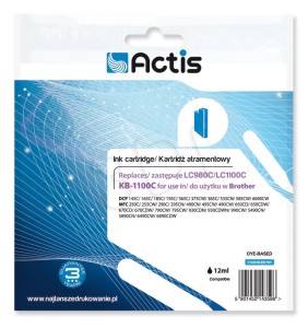 KB-1100C ACTIS TUSZ BROTHER LC1100/LC980 CYAN