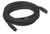 (AL) PATCH CORD UTP 5E 0,5M CZARNY