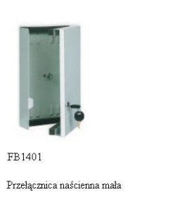 FB1401 NAŚCIENNA SZAFKA MAŁA 4-8