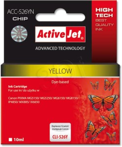 ACC-526YN (ACC-526Y)ACJ TUSZ CANON CLI-526Y CHIP