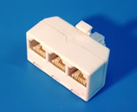 #00848 ROZDZIELACZ R4-4 WT-3GN 6P4C