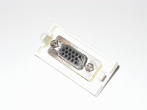 Adapter Mosaic 22,5x45 Gniazdo SVGA - SVGA