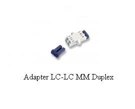 (EL) ADAPTER MM LC-LC DUPLEX