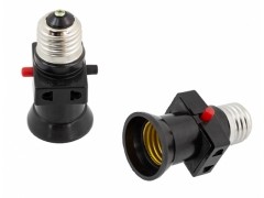 Rozgałęźnik adapter złodziejka E27