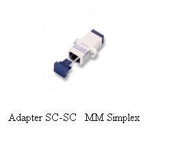 (EL) ADAPTER MM SC-SC SIMPLEX