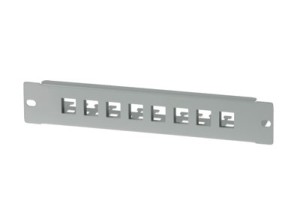 PATCHPANEL 10" 1U 8XRJ45 PUSTY