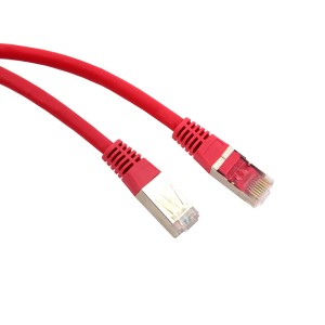 1227 (FC) Patchcord STP kat.6 1,0m czerwony 