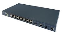#07033 Switch zarządz 19", 24x 10/100 RJ-45, 2xSFP