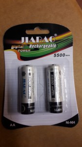 Akumulatorki R6-5500 mAh