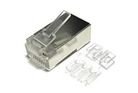 #07165 wtyk  ekranowany 8p8c  (RJ-45), kat.6A