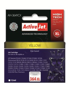 AH-364YCX (AH-C25) ACJ TUSZ HP 364XL CB325 YEL