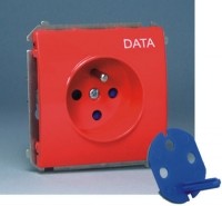 MGD1.01/22 GNIAZDO WTYCZKOWE DATA CZERWO