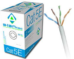 KABEL UTP LINKA kat.5e PVC A-LAN  SZARA
