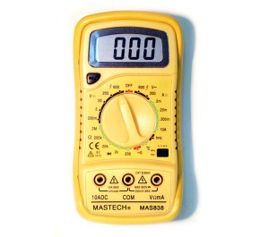 #03903 MAS838  Multimetr cyfrowy z pom temp