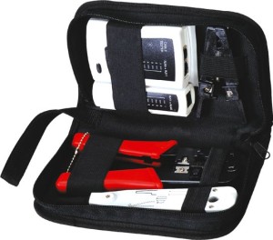 NI029 Zestaw narzędzi tester+nóż+zaciskarka+stripp