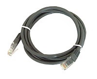#06076 Patchcord UTP-K6; 1,5 m; SZARY